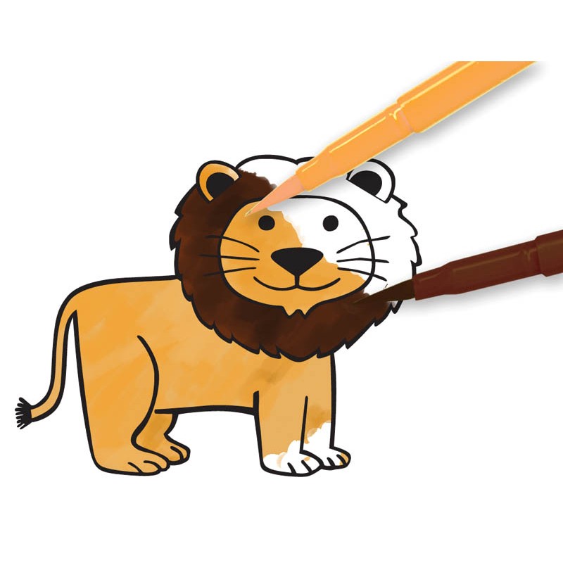 Mes Tampons Géants : Safari