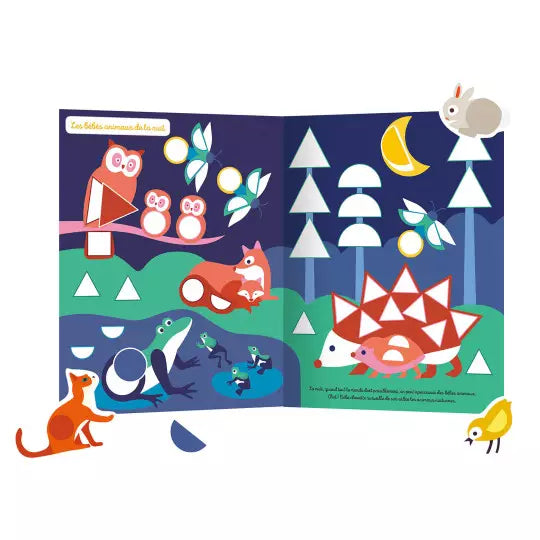 Mes tout premiers autocollants - 1000 premières gommettes formes bébés animaux