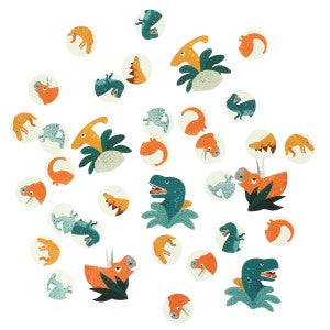 Confettis Dinosaures - Recyclable