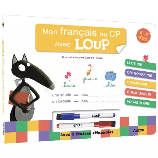 Mon français au cp avec loup