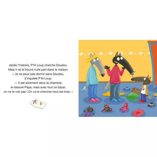 P'tit loup ne veut pas ranger