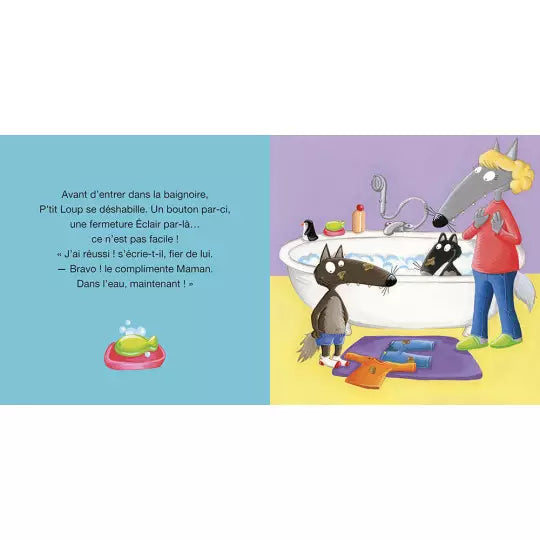 P'tit loup se lave tout seul