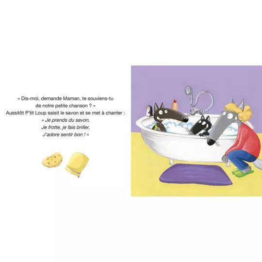 P'tit loup se lave tout seul