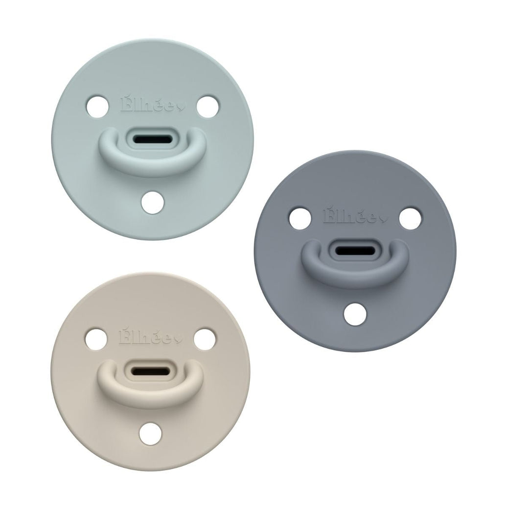 Pack de 3 Sucettes "ChooChoo" 0-6 mois | Extra-Fines - Buddy