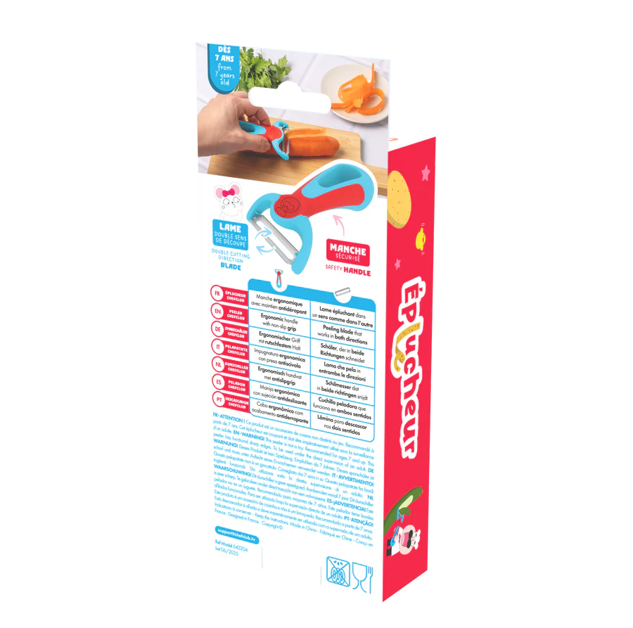 Eplucheur Bleu & Rouge