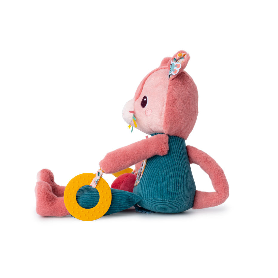 Peluche d'activités Jeanne le chat