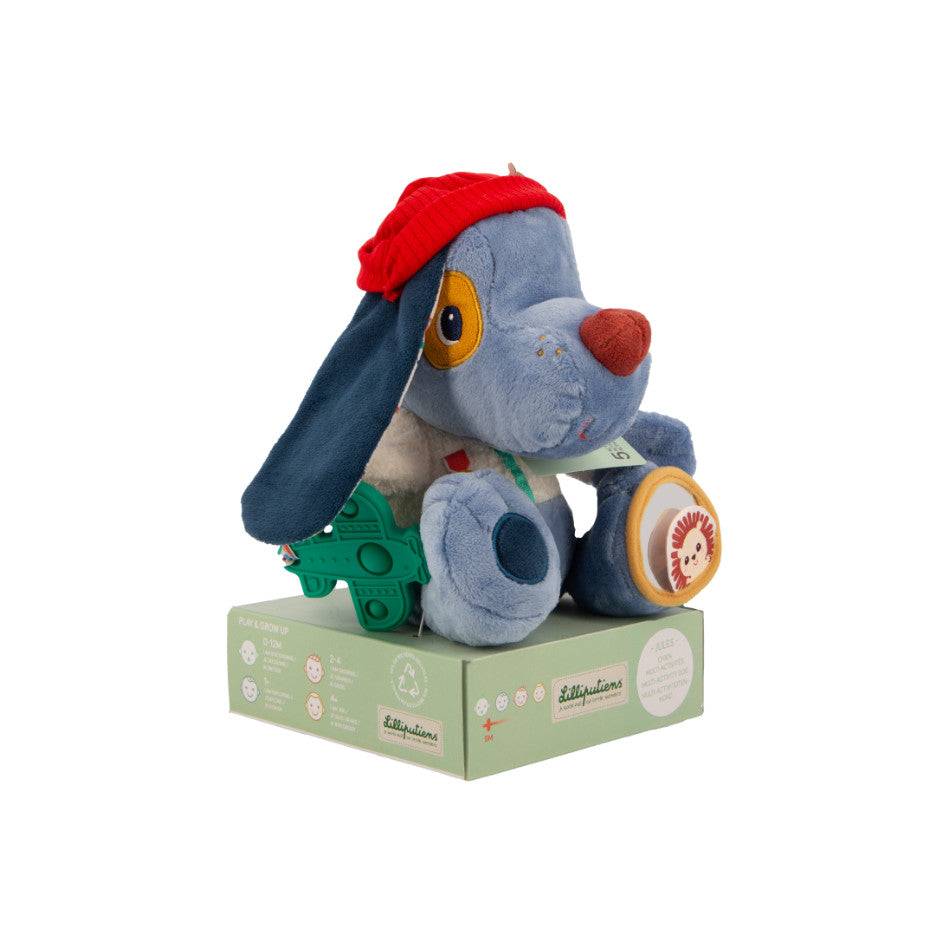 Peluche d'activités Jules le chien