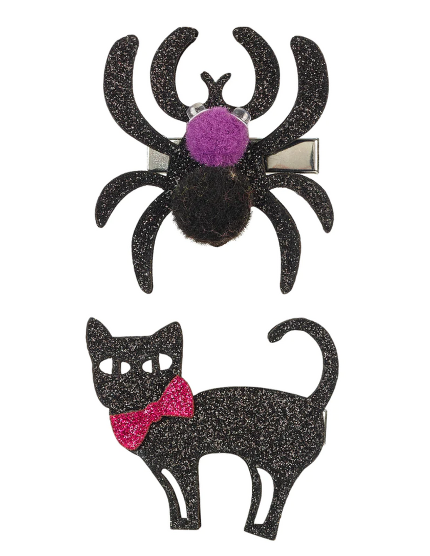 Barrettes à cheveux Sybil spider-cat