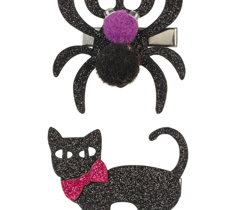 Barrettes à cheveux Sybil spider-cat