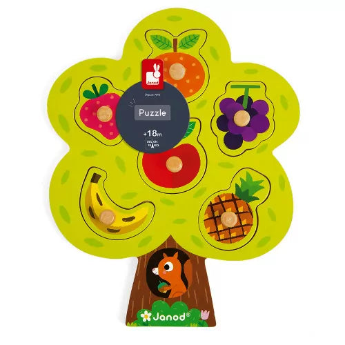 Puzzle Arbre Gourmand 6 pièces