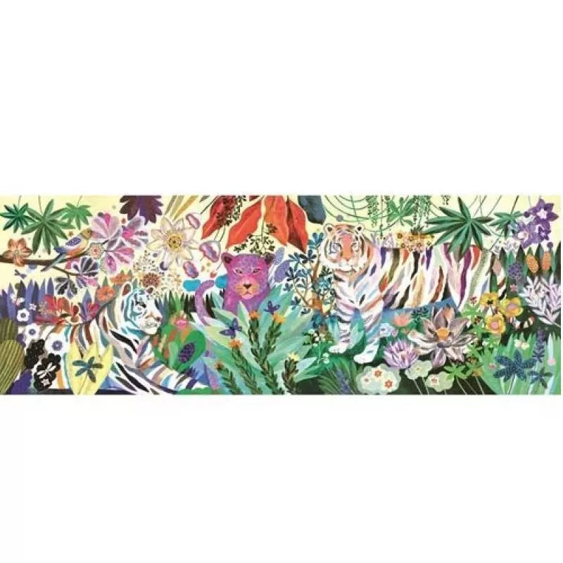 Puzzle - Rainbow tigers - 1000pcs