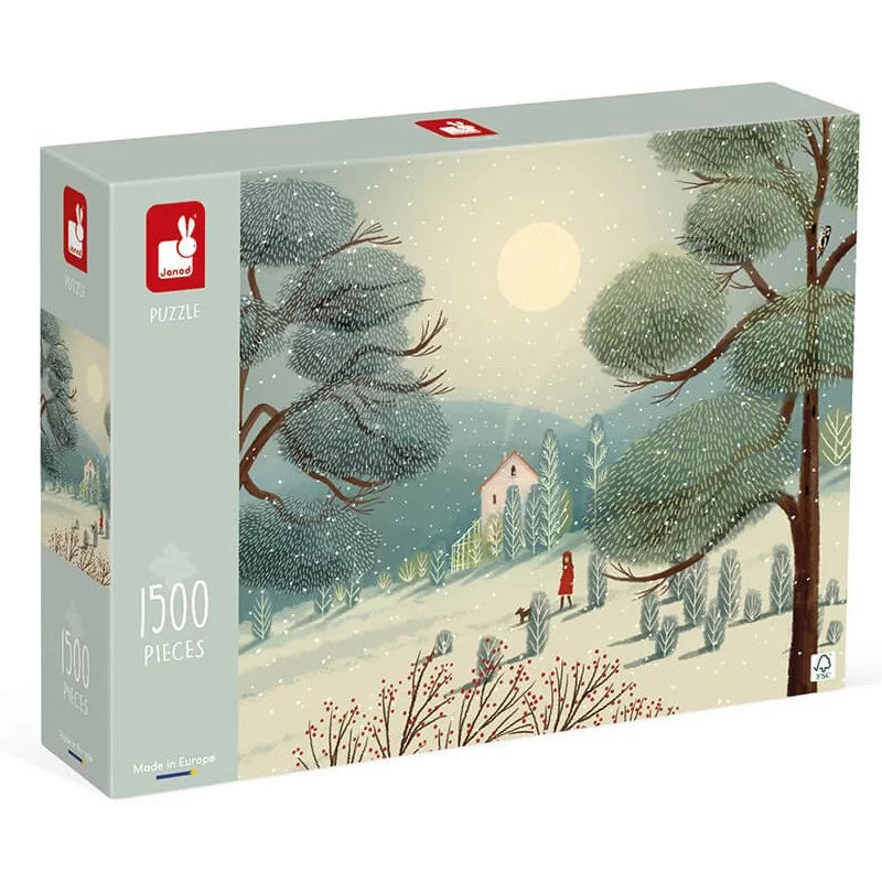 Puzzle merveilles d'hiver - 1500 PCS