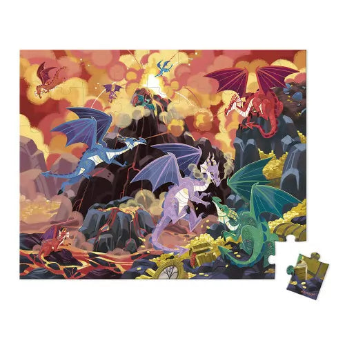 Puzzle Terre de Dragons 54 pièces