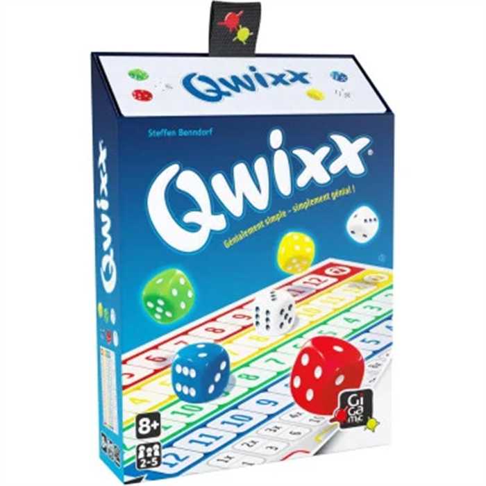 Qwixx – Jeu de dés familial – Dès 8 ans