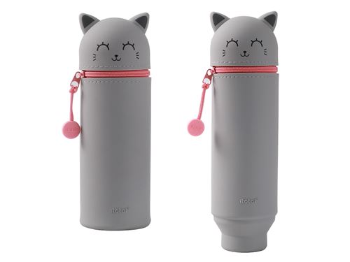 Trousse en silicone - Chat