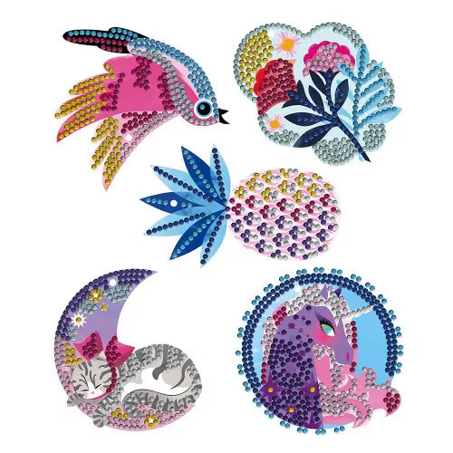 Set Créatif Pixel Art Strass Jolies Décos