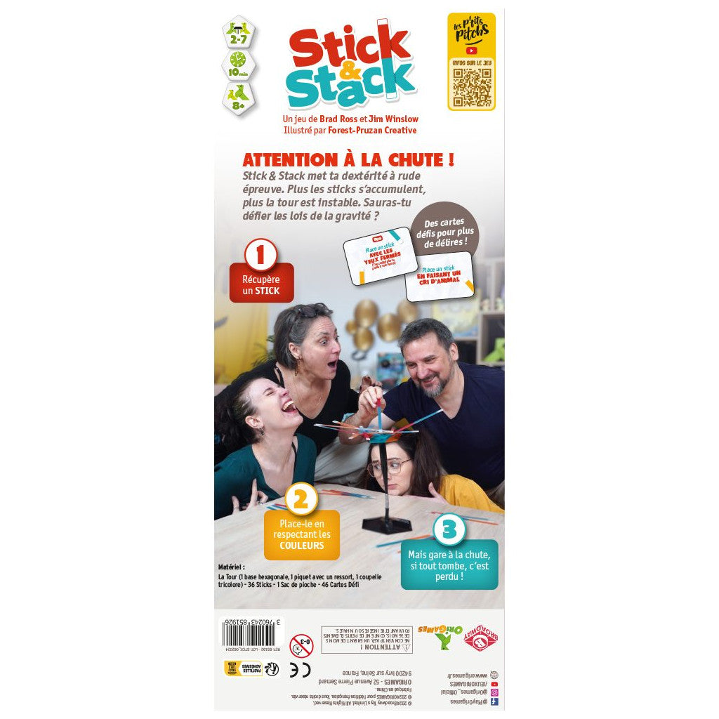 Stick & stack