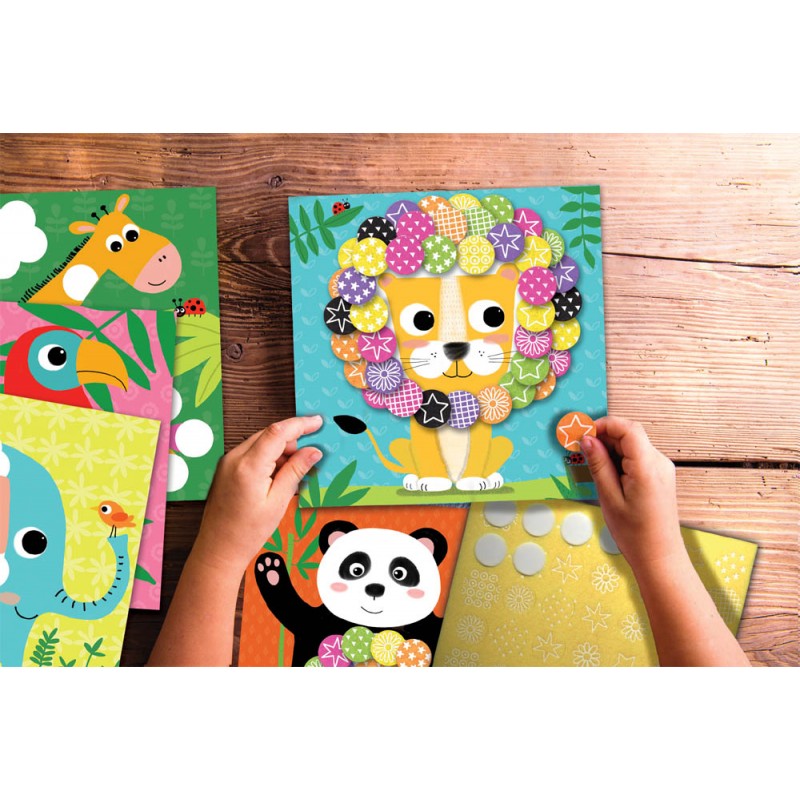 Tableaux Faciles, Feutrine "Dans la savane"