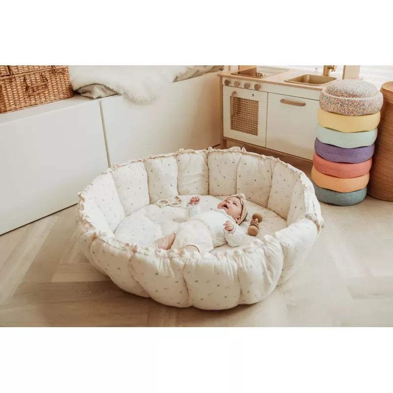 Tapis d'Eveil & Sac à jouets 3 en 1 Bloom Moon par Play & Go