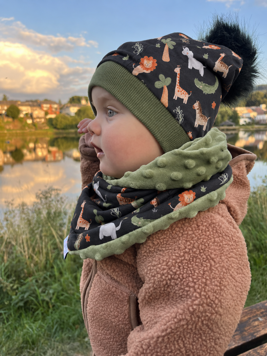 Bonnet pompon hiver bébé & enfant | Les Z’humeurs de Coco
