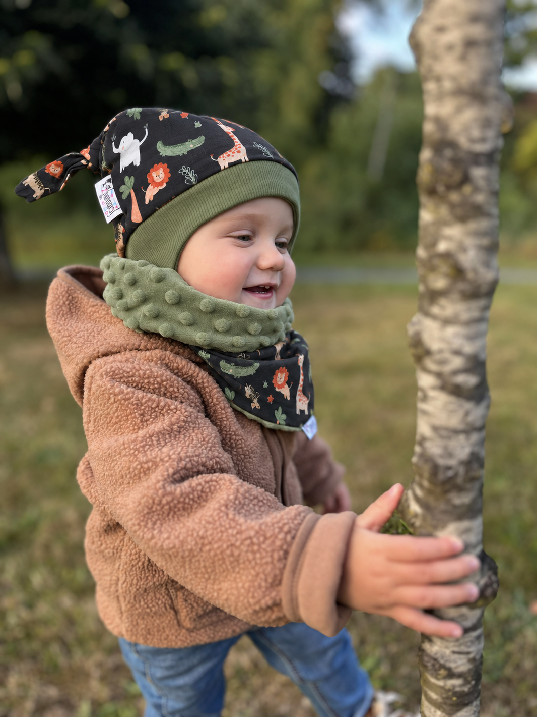 Snood triangle hiver enfant | Les Z’humeurs de Coco