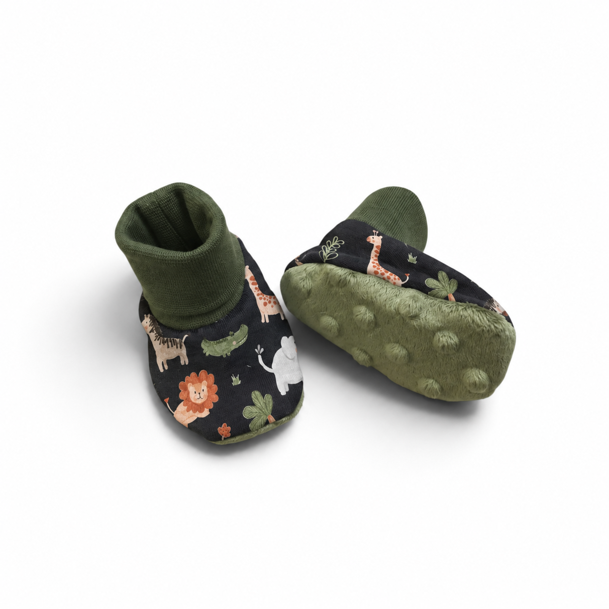 Chaussons hiver bébé faits main | Les Z’humeurs de Coco