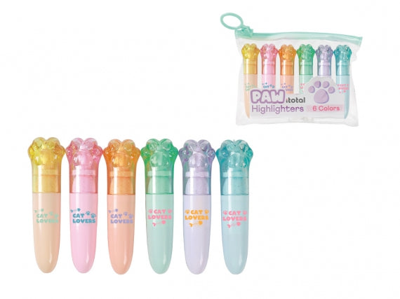 Mini Surligneurs Patte MACARON