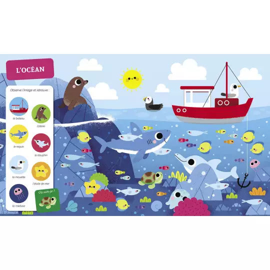 Cherche et trouve des tout-petits - Tous à l'eau