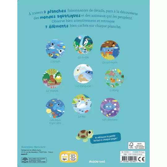 Cherche et trouve des tout-petits - Tous à l'eau